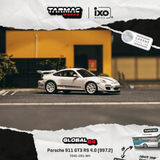 (Pre-Order) 1:64 Porsche 911 GT3 RS 4.0 (997.2) -- White -- Tarmac Works x IXO