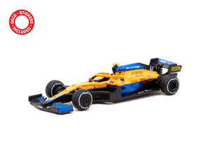 1:64 2021 Lando Norris -- Italian GP -- McLaren MCL35M -- Tarmac Works F1