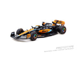(Pre-Order) 1:64 2023 Oscar Piastri -- Australian GP -- #81 F1 McLaren MCL60 -- Tarmac Works x IXO