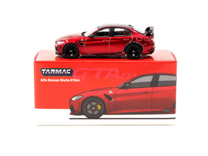 1:64 Alfa Romeo Giulia GTAM -- Red Metallic -- Tarmac Works