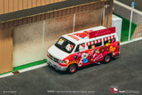 (Pre-Order) 1:64 Dodge Van -- Hello Kitty Food Truck -- Tarmac Works