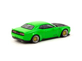 1:64 Dodge Challenger SRT Hellcat LB-Works -- Green -- Tarmac Works