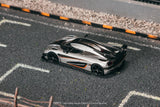 (Pre-Order) 1:64 Koenigsegg One:1 -- Silver -- Tarmac Works