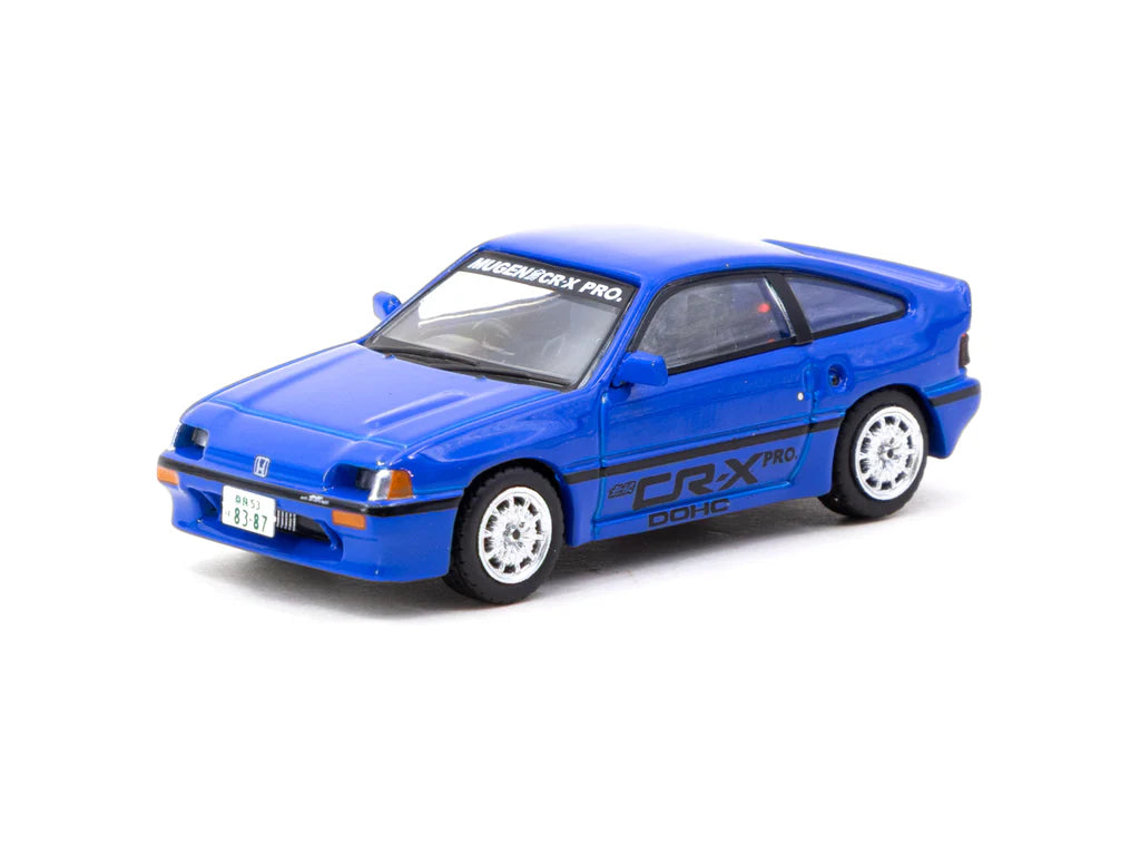 1:64 Honda Ballade Sports Mugen CR-X Pro -- Blue -- Tarmac Works