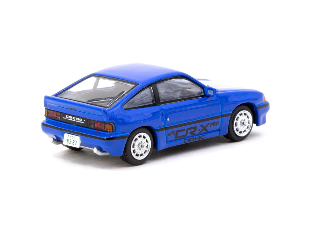 1:64 Honda Ballade Sports Mugen CR-X Pro -- Blue -- Tarmac Works