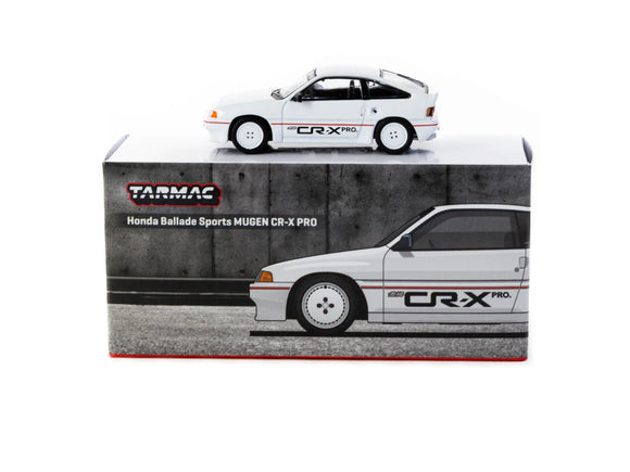 1:64 Honda Ballade Sports MUGEN CR-X PRO -- White -- Tarmac Works