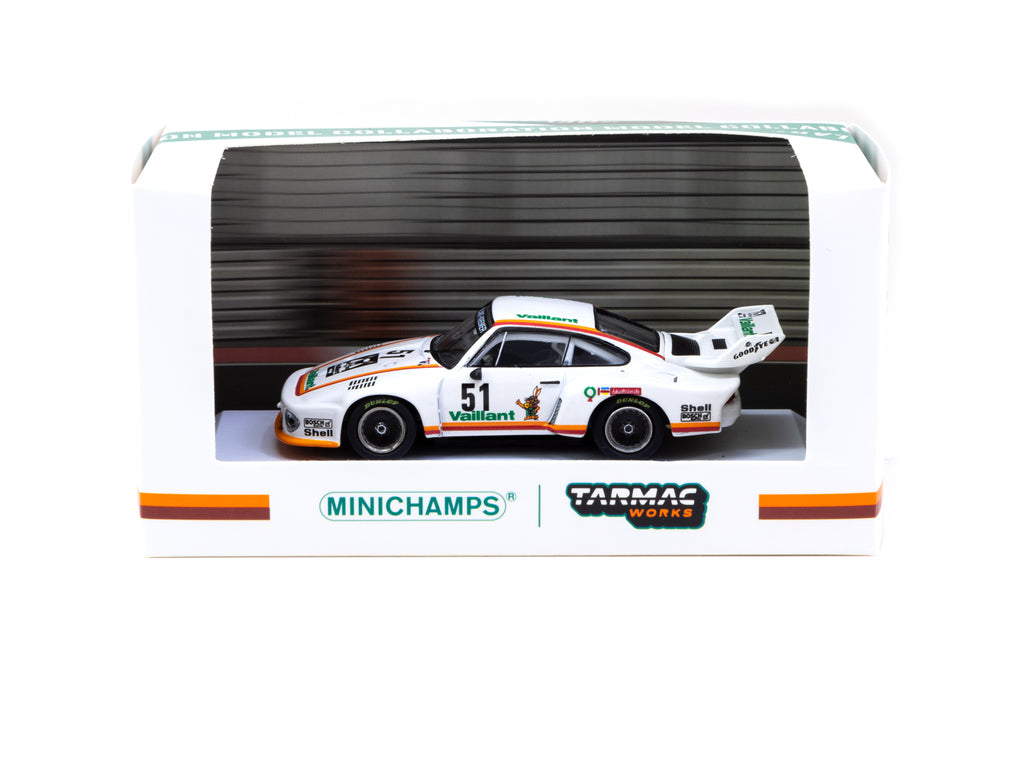 1:64 Porsche 935/77 -- DRM Zolder 1977 #51 -- Tarmac Works/Minichamps