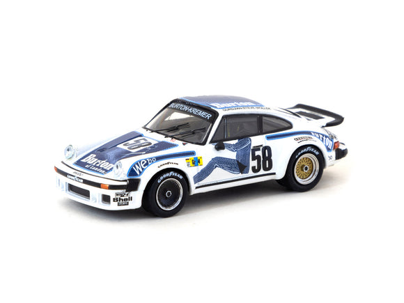 1:64 Porsche 934 -- 24h Le Mans 1977 #58 -- Tarmac Works/Minichamps