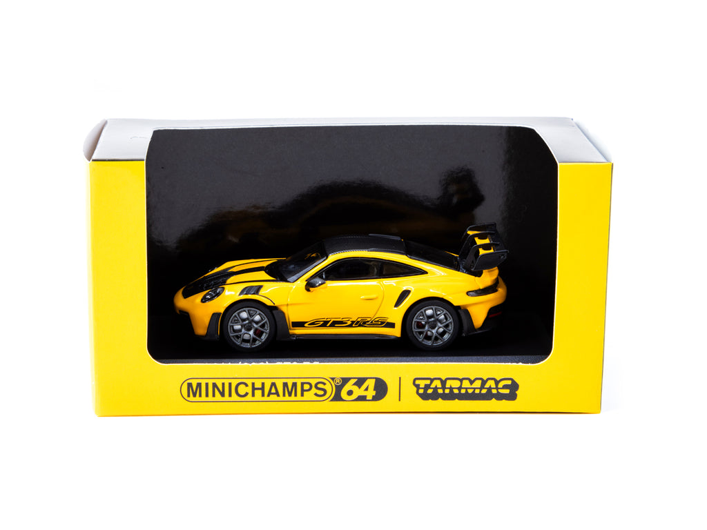 1:64 Porsche 911 (992) GT3 RS -- Signal Yellow -- Minichamps x Tarmac