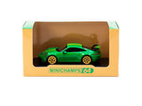 1:64 Porsche 911 (992) GT3 -- Python Green -- Minichamps x Tarmac Works
