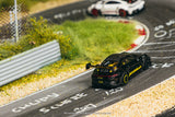 (Pre-Order) 1:64 Porsche GT3RS (992.1) MR -- Black w/Yellow Stripe -- Tarmac Works x Minichamps
