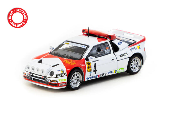 1:64 1986 Rallye Catalunya -- #4 Ford RS200 -- Tarmac Works