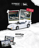 (Pre-Order) 1:64 Porsche 911 GT1 -- White -- Tarmac Works x Tarmac Cards