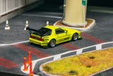 (Pre-Order) 1:64 Mazda RX7 (FC3S) PANDEM -- Yellow -- Tarmac Works