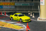 (Pre-Order) 1:64 Mazda RX7 (FC3S) PANDEM -- Yellow -- Tarmac Works