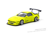 (Pre-Order) 1:64 Mazda RX7 (FC3S) PANDEM -- Yellow -- Tarmac Works