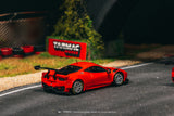 (Pre-Order) 1:64 Ferrari 458 Italia GT3 -- Red -- Tarmac Works