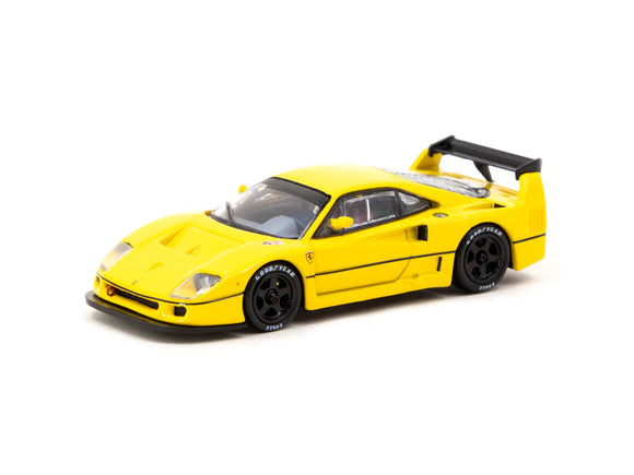 1:64 Ferrari F40 LM -- Yellow -- Tarmac Works x IXO Models