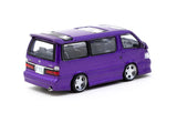 1:64 Toyota Hiace Wagon Custom -- Purple -- Tarmac Works