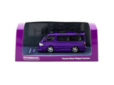 1:64 Toyota Hiace Wagon Custom -- Purple -- Tarmac Works