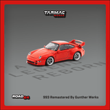 (Pre-Order) 1:64 Porsche Gunther Werks 993 -- Red -- Tarmac Works