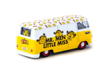 1:64 VW Type II (T1) Kombi Bus -- Mr Men Little Miss -- Tarmac Works