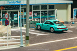 (Pre-Order) 1:64 Porsche 911 (964) Carrera RS -- Mint Green -- Tarmac Works x Schuco