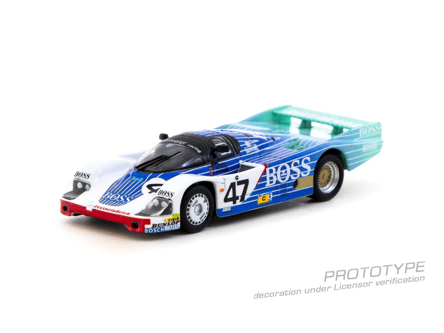 Pre-Order) 1:64 1984 Le Mans 24h -- #47 Porsche 956 -- Tarmac Works x