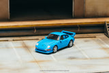 (Pre-Order) 1:64 Porsche 911 993 Cup -- Riviera Blue -- Tarmac Works x Schuco