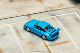 (Pre-Order) 1:64 Porsche 911 993 Cup -- Riviera Blue -- Tarmac Works x Schuco