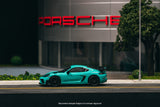 (Pre-Order) 1:64 Porsche Cayman GT4RS -- Mint Green -- Tarmac Works x Schuco