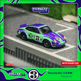 (Pre-Order) 1:64 Porsche 911 2.8 RSR -- #3 Psychodelic -- Tarmac Works x Schuco