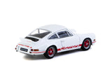 1:64 Porsche 911 Carrera RS 2.7 Lightweight -- White/Red -- Tarmac Works x Schuco