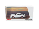 1:64 Porsche 911 Carrera RS 2.7 Lightweight -- White/Red -- Tarmac Works x Schuco