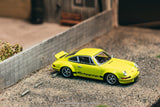 (Pre-Order) 1:64 Porsche 911 Carrera RS 2.7 Lightweight -- Yellow -- Tarmac Works x Schuco