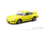 (Pre-Order) 1:64 Porsche 911 Carrera RS 2.7 Lightweight -- Yellow -- Tarmac Works x Schuco