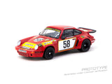 (Pre-Order) 1:64 1975 24h Le Mans -- #58 Porsche 911 Carrera RSR 3.0 -- Tarmac Works x Schuco