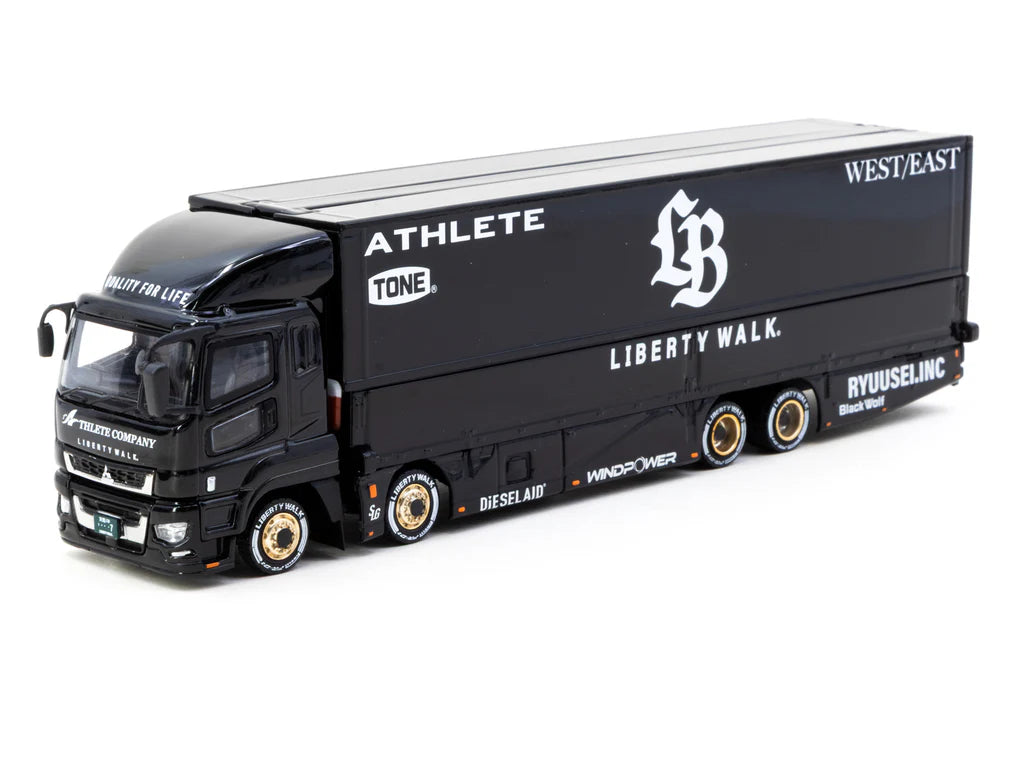 8/19まで TARMAC WORKS 三菱 Fuso Super Great Preorder] Tarmac Works 1:64 Mitsubishi Fuso Super Great LB