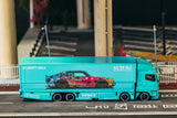 (Pre-Order) 1:64 Mitsubishi Fuso Super Great Truck -- LBWK KUMA -- Tarmac Works