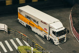 (Pre-Order) 1:64 Mitsubishi Fuso Super Great -- Yellow/White Liberty Walk LB-Trucks -- Tarmac Works