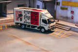 (Pre-Order) 1:64 Mitsubishi Fuso Canter Truck -- Coca-Cola -- Tarmac Works