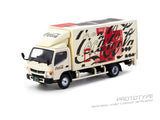 (Pre-Order) 1:64 Mitsubishi Fuso Canter Truck -- Coca-Cola -- Tarmac Works