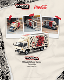 (Pre-Order) 1:64 Mitsubishi Fuso Canter Truck -- Coca-Cola -- Tarmac Works