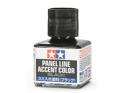 Tamiya Panel Line Accent -- Black -- 40mL -- 87131