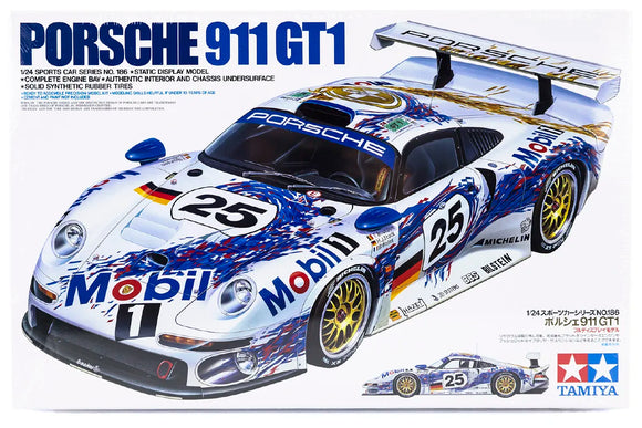 1:24 Porsche 911 GT1 #25 -- PLASTIC KIT -- Tamiya 24186