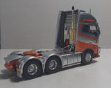 1:50 Downunder Silver/Red -- Volvo FH16 Prime Mover Truck -- Tekno