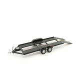 1:18 Metal Car Trailer w/ Tow Bar -- 3 Colours Available -- OzLegends/DDA