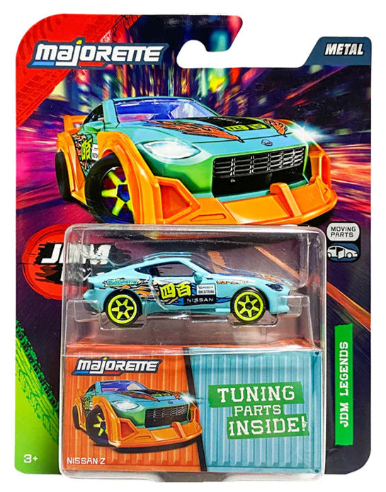 1:64 Nissan Z -- Light Blue -- Majorette: JDM Legends Tune Ups