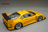 (Pre-Order) 1:12 Ferrari F40 LM w/Enkei Wheels -- Yellow Modena -- Tecnomodel