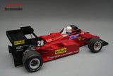 (Pre-Order) 1:12 1984 Rene Arnoux -- European GP -- #28 Ferrari 126 C4-M2 -- Tecnomodel F1